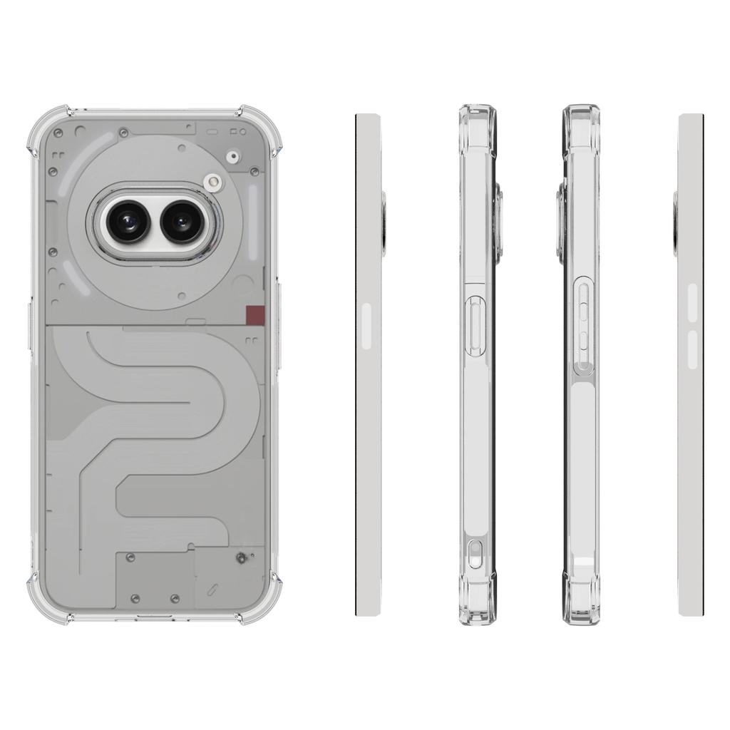 Pentru Nimic Telefon (2a) Plus/Telefon (2a) Husă TPU Transparentă cu Protecție Airbag pentru Telefon