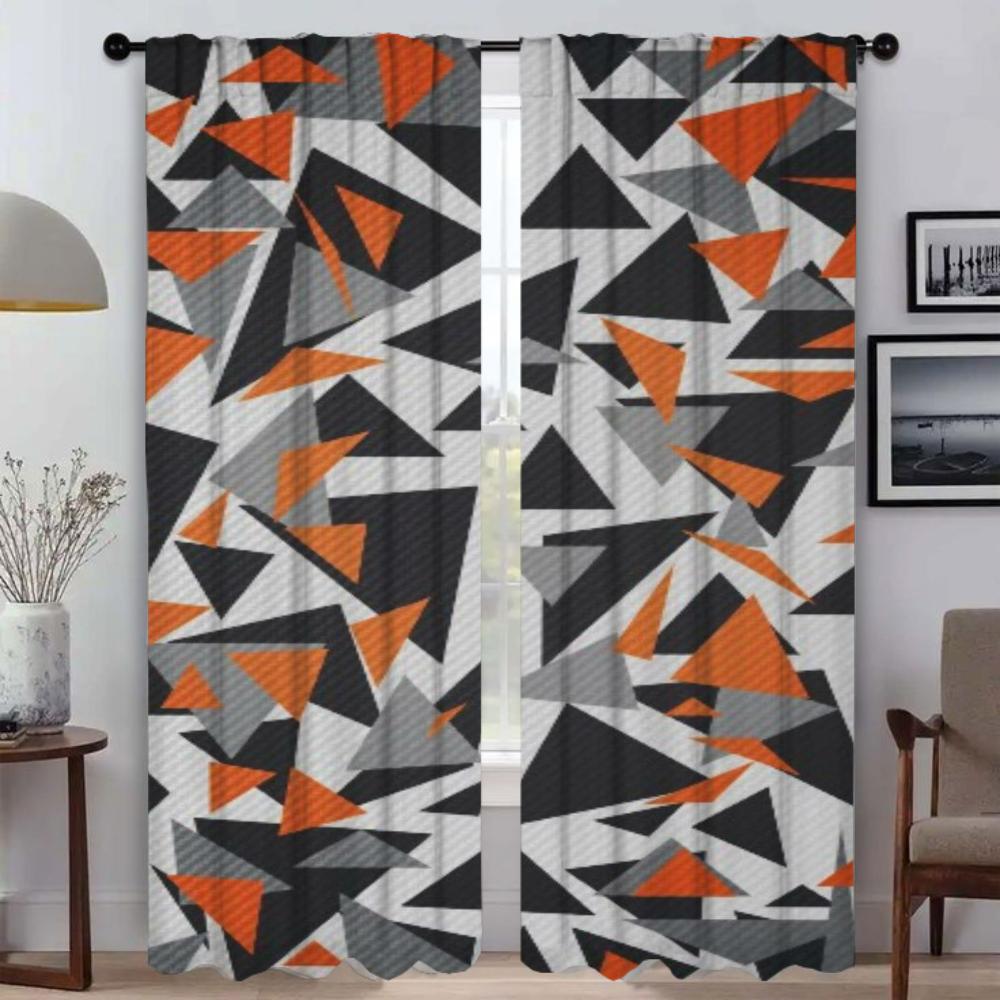 Malovaný design Zatemňovací závěs do pokoje 2 panely Závěsy Dětský pokoj Halloweenská dekorace Stínidla Domácí interiérové závěsy Obývací