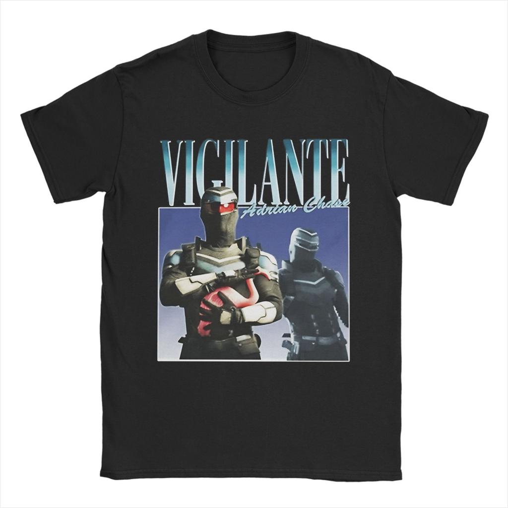Vigilante Peacemaker TShirts Unisex Funny Cotton Tees Round Neck Short Sleeve T Shirts Gift Clothing