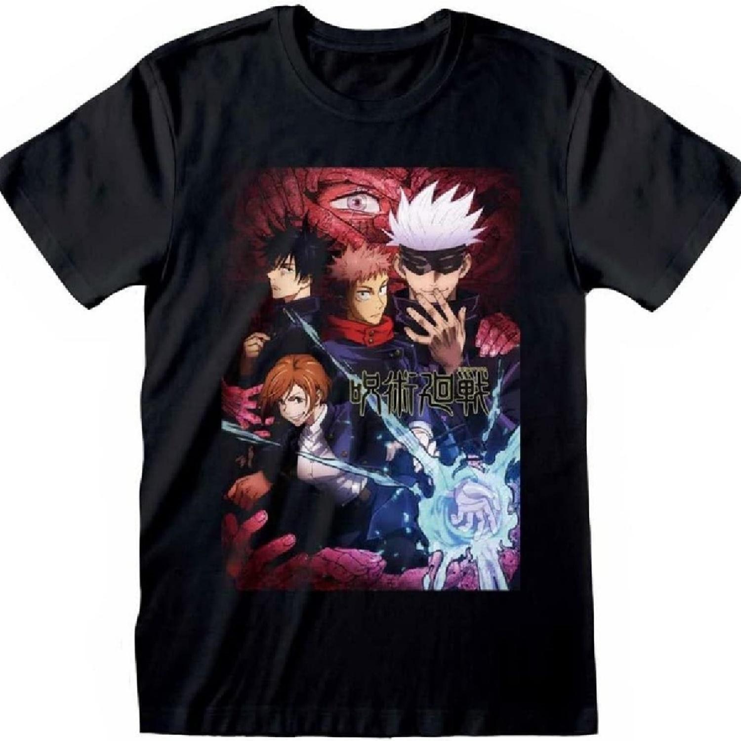 

Jujutsu Kaisen Power Men s Short-Sleeved T-Shirt RegularRegular Fit Black XXXXXL чёрный