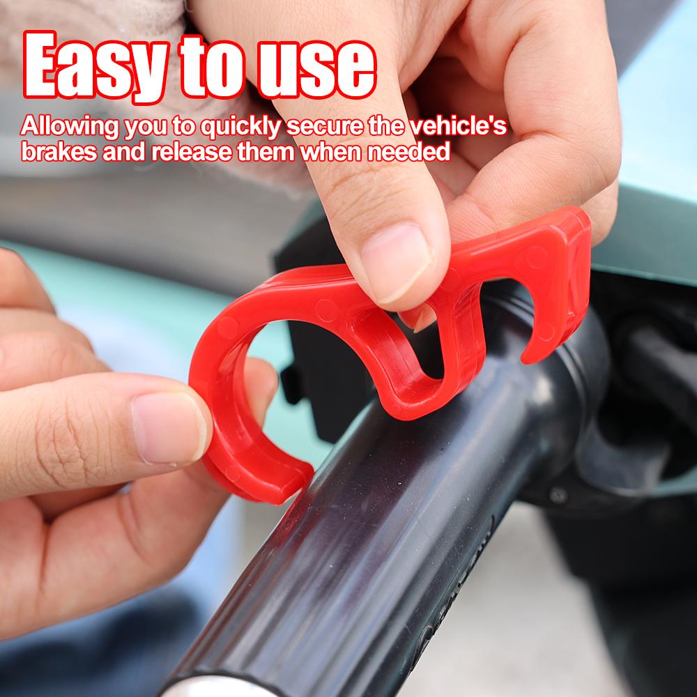 Motorcycle Universal Buckle Brake Hook Parking Safety Lock Bicycle Slope Parking Lock For Dirt Bike Motorcycle Scooter ATV
