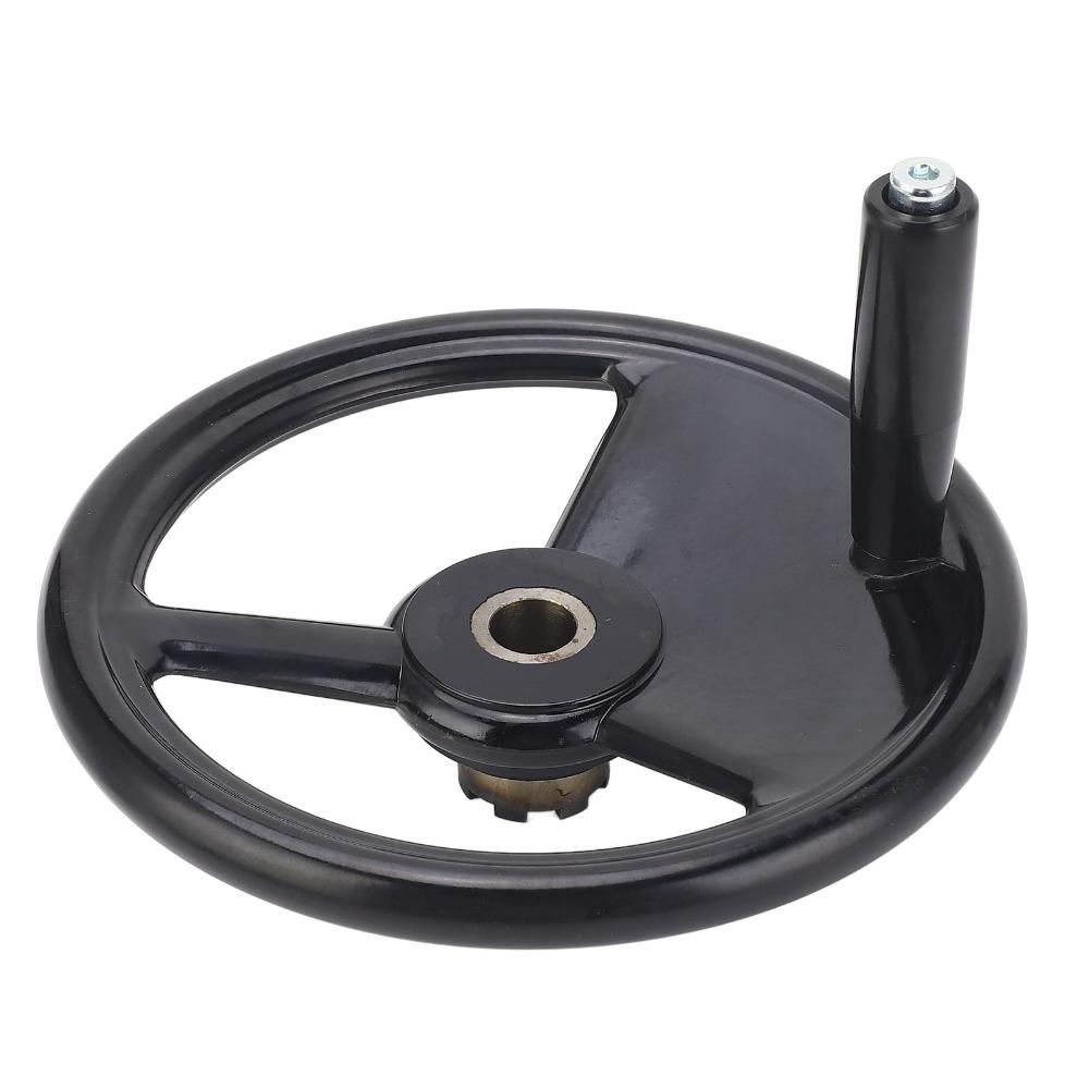 Round Shape Milling Hand Wheel Engineering Plastics Rotary Handwheel For Milling Machines