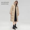 SNOWFLYING Women's X30143172F Long Hooded Down Jacket
