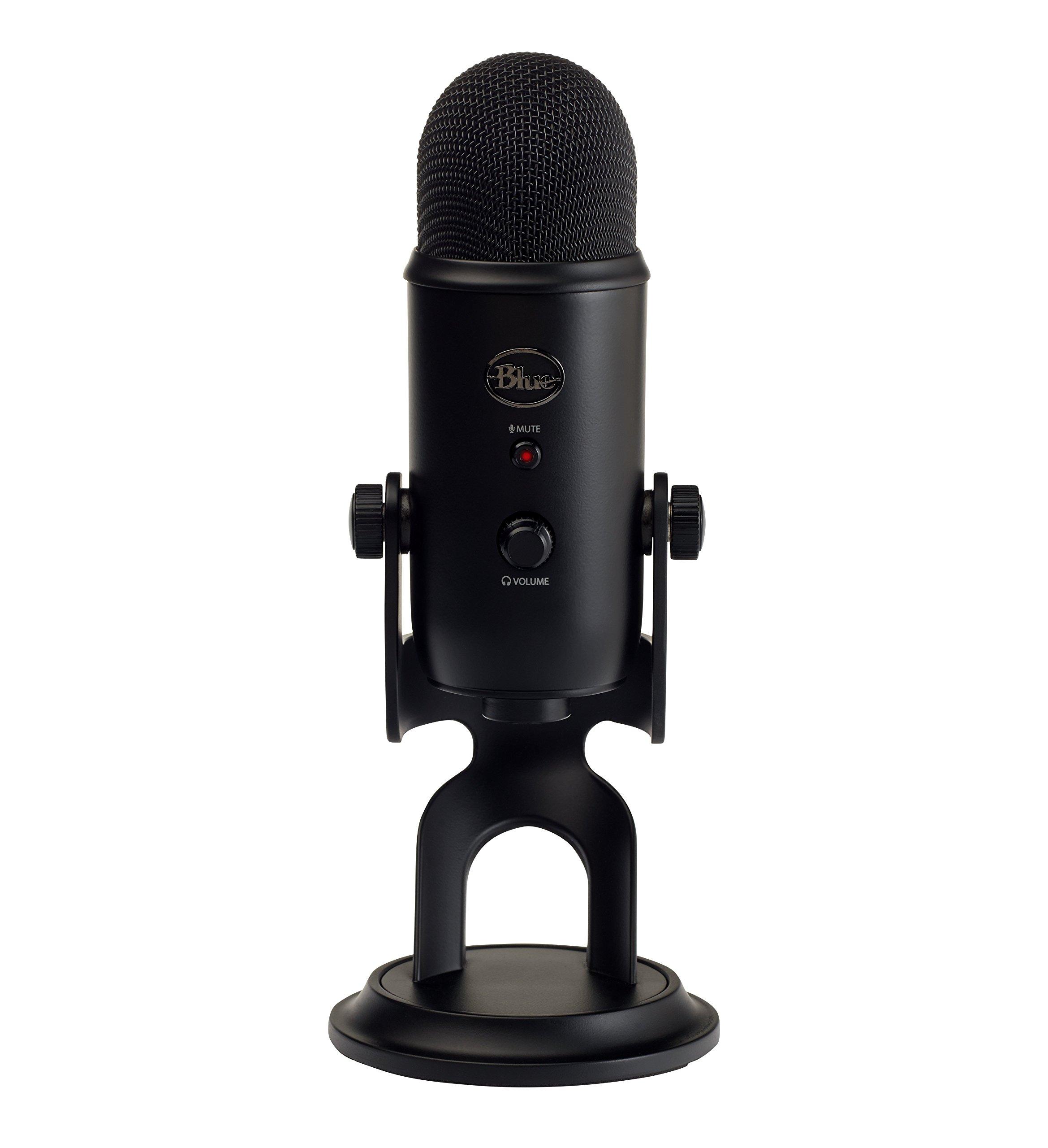 

Микрофон USB Blue Microphones Yeti, Черный, 2070, 4 режима направленности