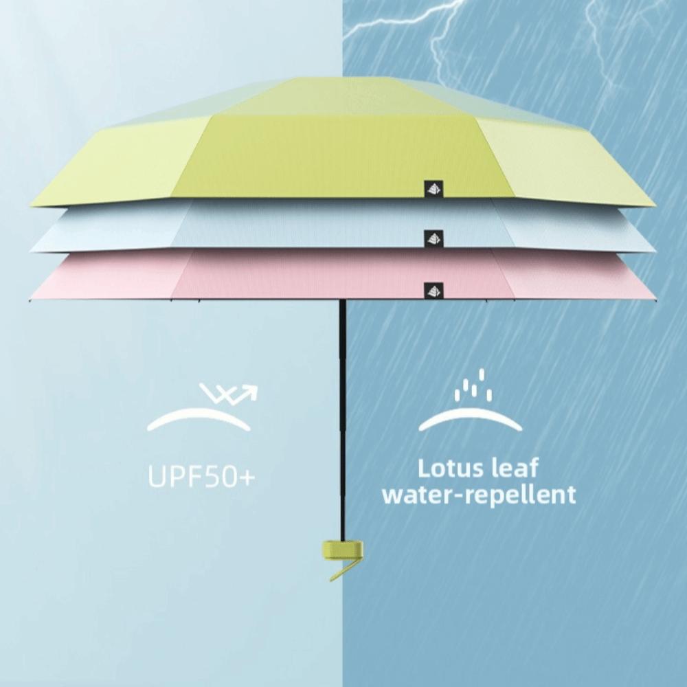 UV Protection Mini Folding Umbrella Full Shade Sun Shade Umbrella New Dual-Use Umbrella Travel Use