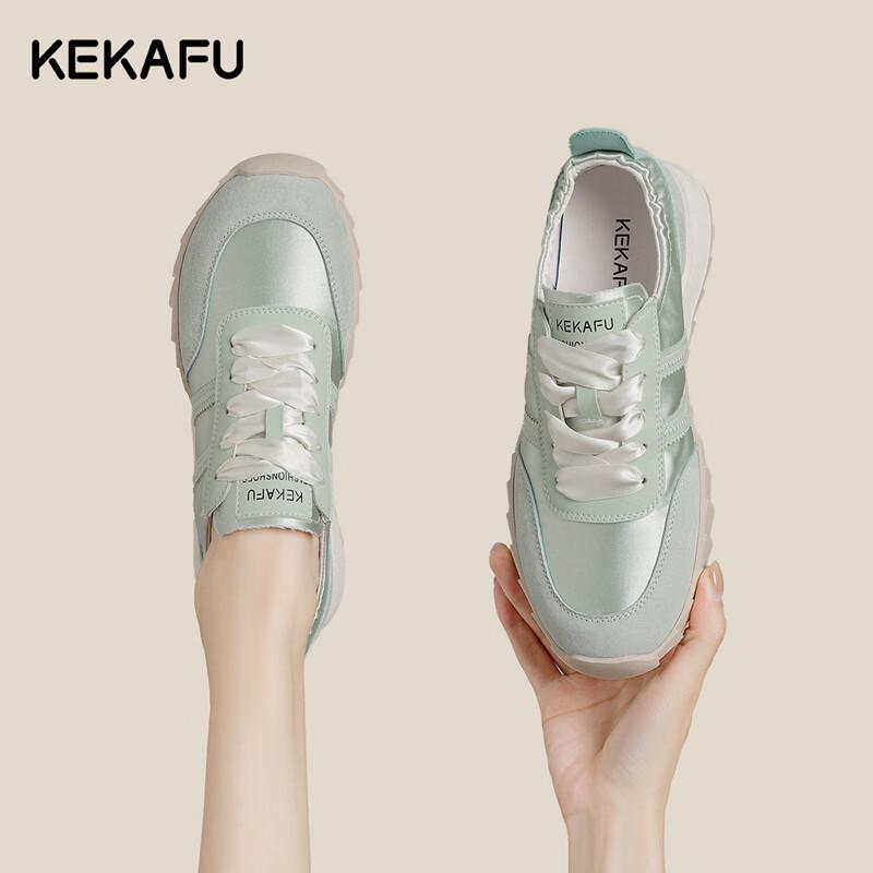 Kekafu Women s Summer Breathable German Trainer Casual Shoes 37