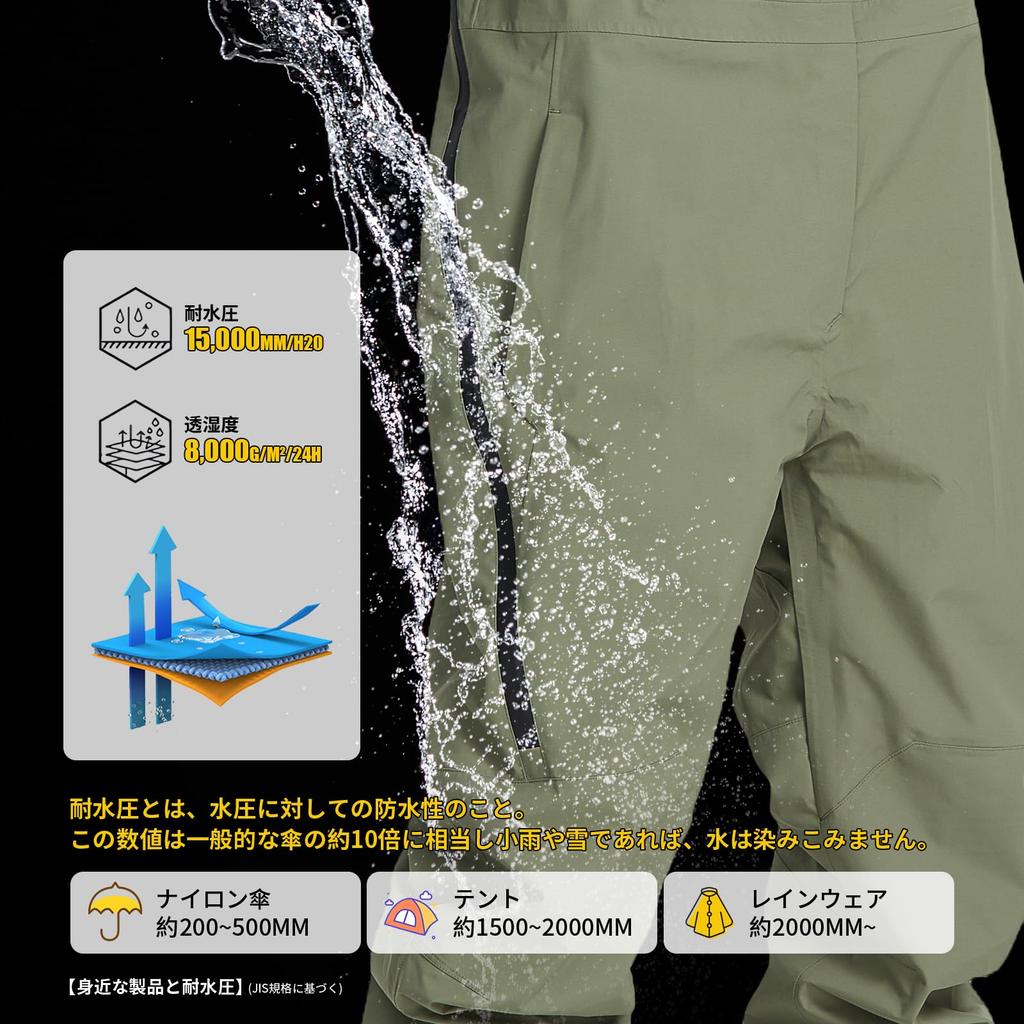 MORGEN SKY Snowboard Bib Ski Snow Unisex for Men and Outdoor Cold Weather Work Snow Mountain Water Pressure Resistant to HX2303 Wear, Pants, Overalls,