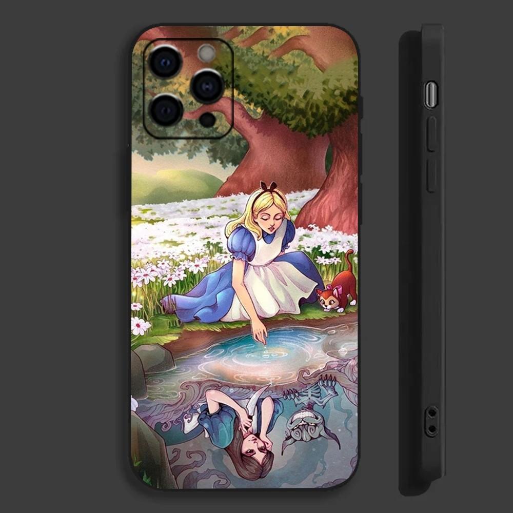 

Чехол для телефона Alice: Madness Returns для Apple iPhone 15,14,13,12,11,Pro,X,XS,Max,XR,Plus,Mini Мягкий черный чехол iPhone8