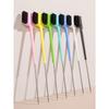 1pcs Double-Sided Tail Edge Control Comb, Professional Hairstyling Tool For Salons, Suitable For Dyeing Brush, Edge Control Comb Hairdressing Tools