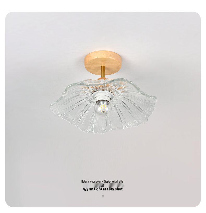 Nowoczesna Minimalistyczna Lampa Sufitowa w Kształcie Kwiatu do Korytarza, Klatki Schodowej, Balkonu lub Foyer