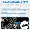 Air Intake Hose Assembly, Corrugated Rubber Hose with Metal Fittings and Clamps 1657788G00 16577-88G00 for D21 Pickup 2WD 3.0L Engine Intake System