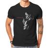 Space Adventure Cobra Lady Armaroid Man Tshirt Black Individuality T Shirt Streetwear Trend Black
