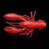 9cm/12.5g Fishing Bait Hollow Simulation Realistic Tempting Angling Soft Rubber Floating Lobster Artificial