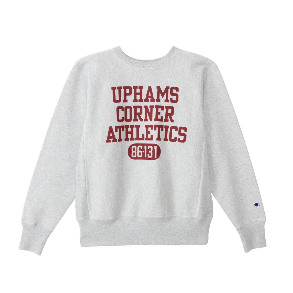 Champion Reverse Crew Neck Long Cotton Brushed Graphic Weave® Sweatshirt, Sleeve, 11.5oz USA, Back, Print, C3-C022-040-XL-25FW