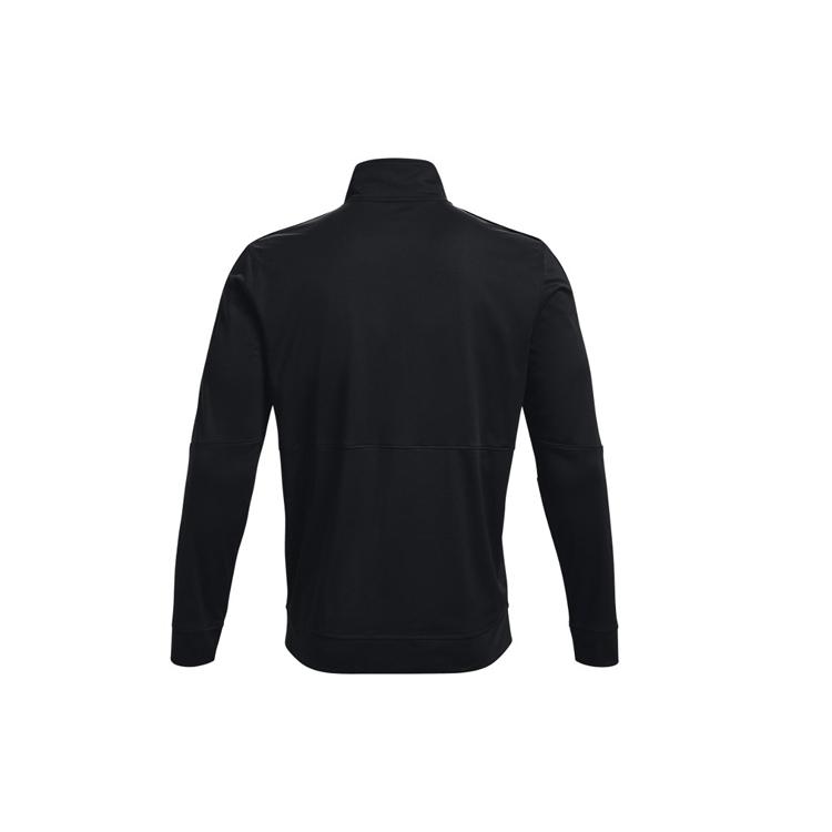 Under Armour Herren Pique Trainingsjacke Schwarz 1366202-001