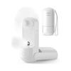 Handheld Fan, 3 In 1 Misting Hand Fan, Portable Mini Fan Rechargeable Battery Operated, 3 Adjustable Speed, Small USB Fan (White)