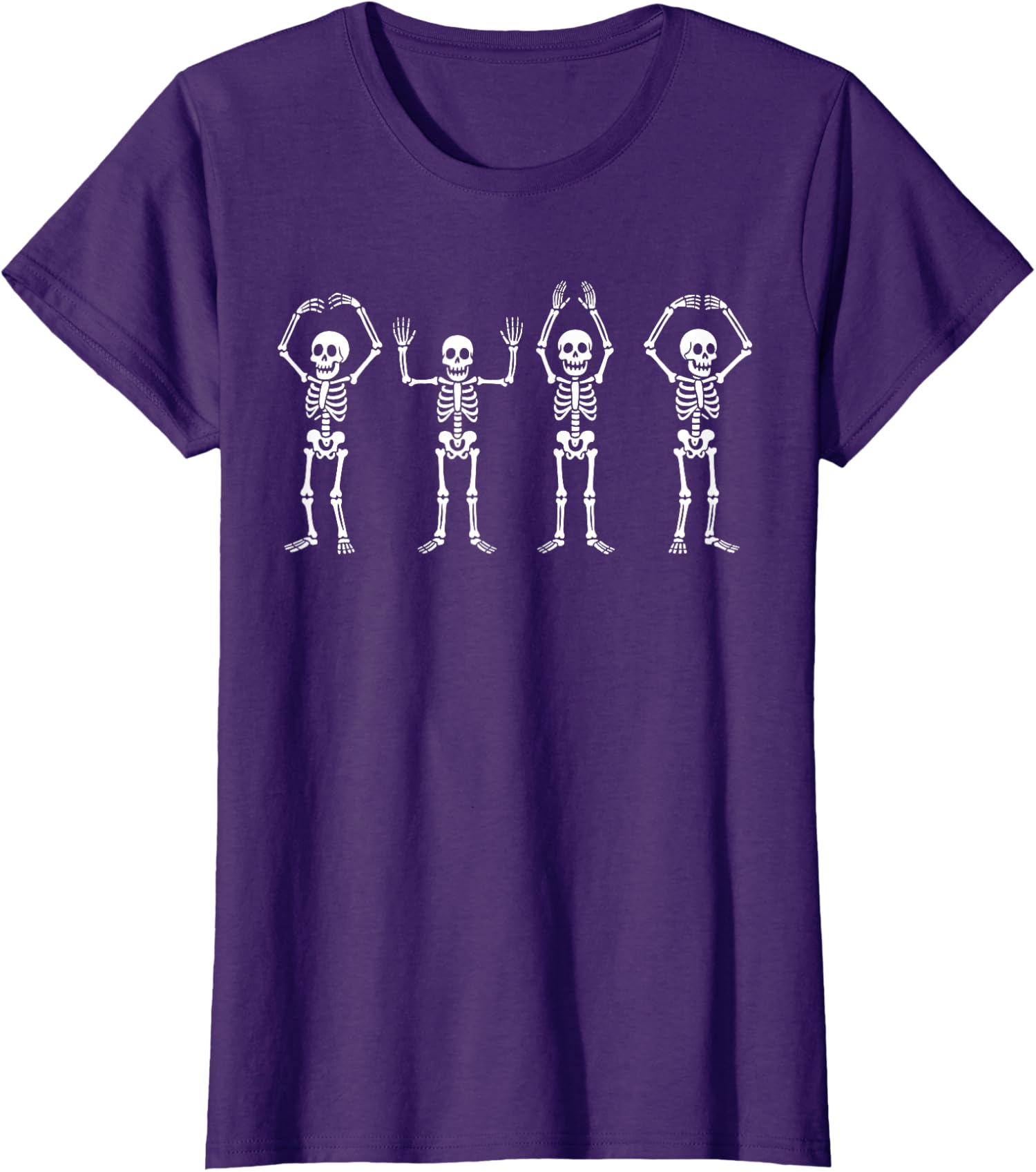 

Funny State Skeleton Ohio Vintage Halloween Ladies Crewneck T-Shirt Unisex T-Shirt XXXXL