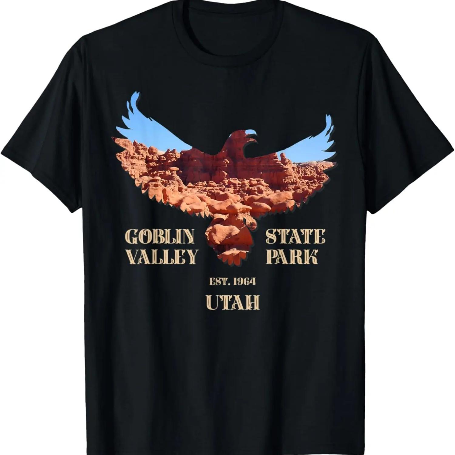 Goblin Valley State Park Utah T-Shirt S чёрный