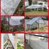 Metal Buckle Reinforcement Transparent Waterproof Cloth Rainproof Sunscreen Tarpaulin Very Suitable for Garden Courtyard Balcony Sunshade and Camping