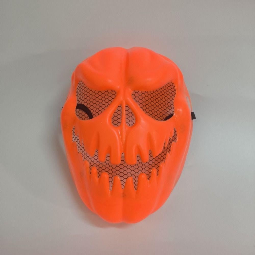 Realistic Scary Pumpkin Mask Spooky Full Face Mask Party Gift Scary Party Mask Male Female