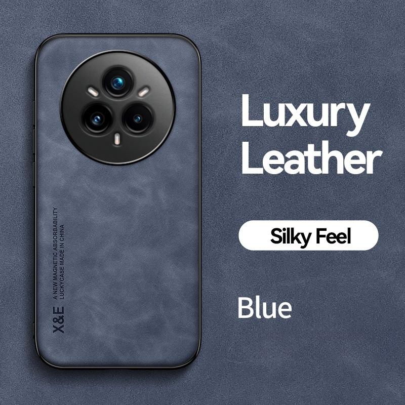 Funda For OPPO Realme 14 Pro 5G Soft TPU Frame Leather Phone Case for Realme 14 Pro + 14Pro Plus Car Magnetic Holder Back Cover