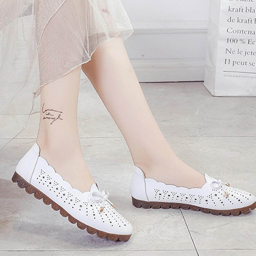 

Женские модные летние сандалии с мягкой подошвой, пляжные полые повседневные туфли с отверстиями 36 белый