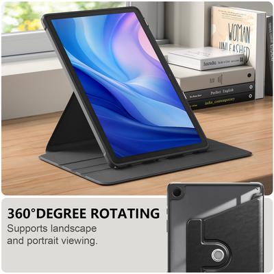 Für Samsung Galaxy Tab A9+ SM-X210 SM-X216 SM-X218 Hülle PU-Leder+Acryl+TPU Tablet Ständer Abdeckung