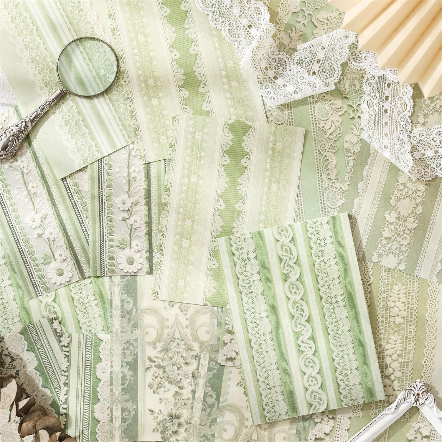 

30 pcs Vintage material paper Decorative Diary DIY Junk Journal Planner Scrapbooking handmade Background paper Journal Supplies
