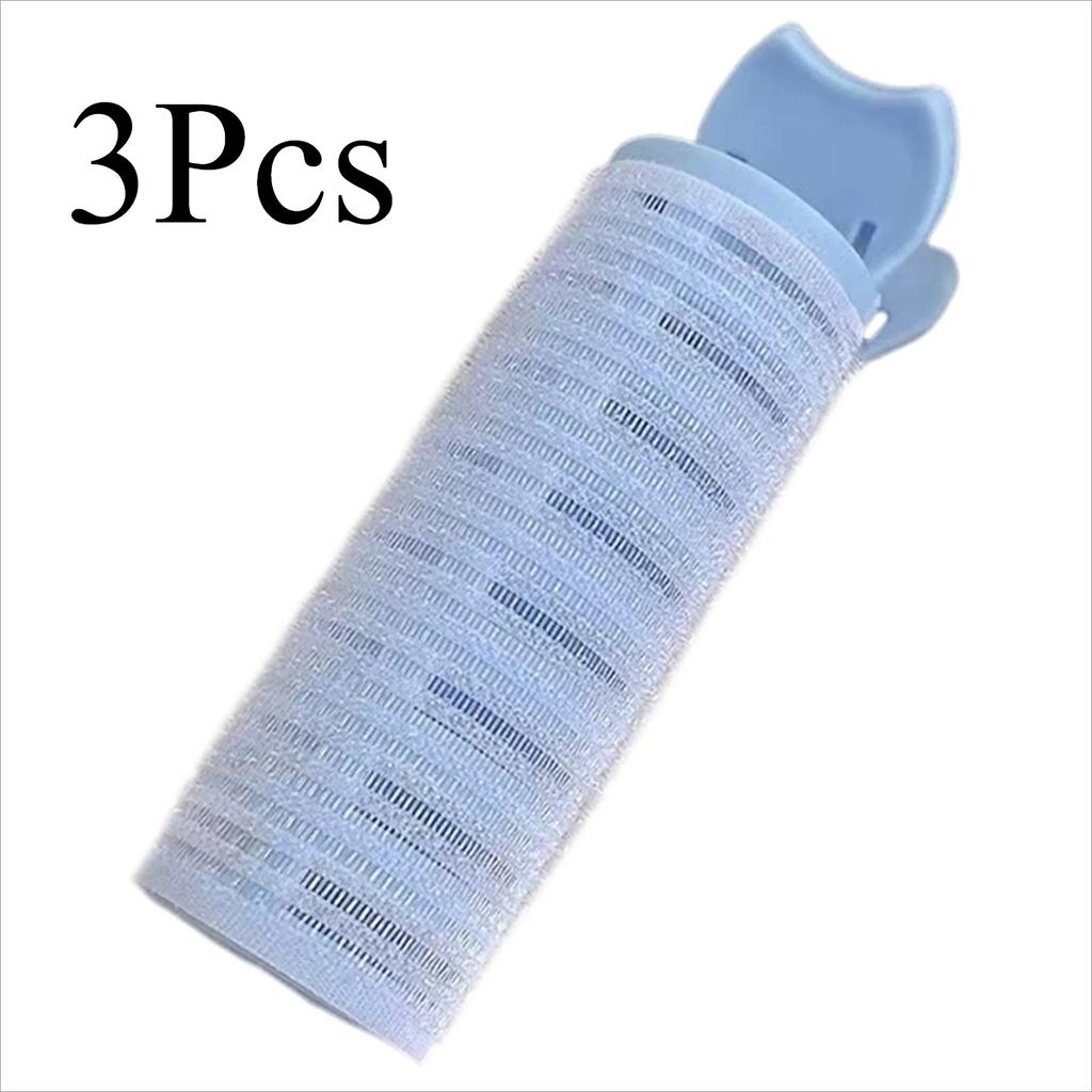 Heatless Overnight Hair Curlers - DIY Bangs & Lazy Styling Set with Fluffy Rollers & Clips for Natural Waves (No Heat Damage)