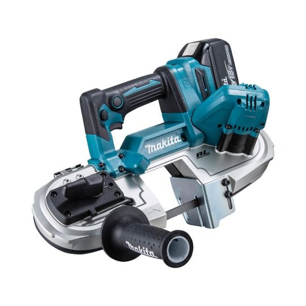 Makita PB183DRGX Cordless Portable Band 18V Includes Two and Case Batteries and Saw, 6Ah, Batteries, Charger, (for Charger)