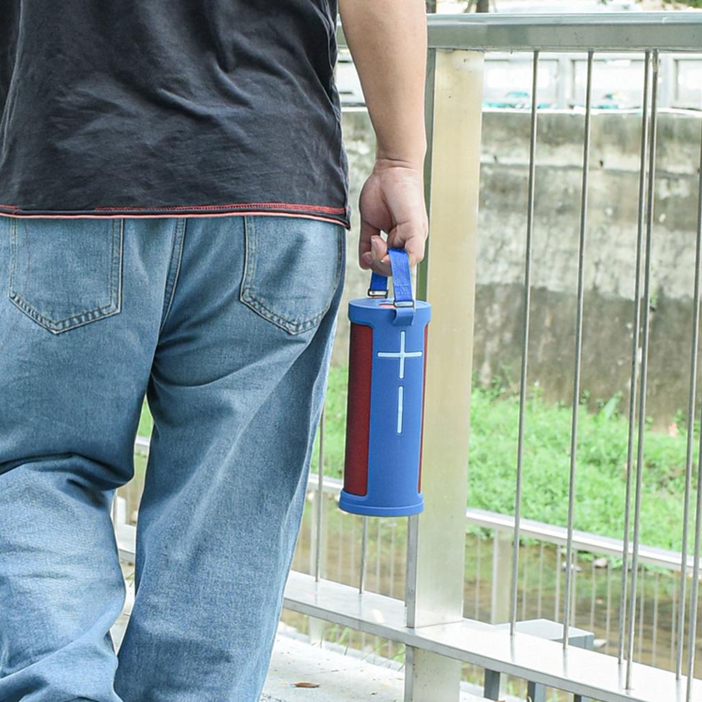 Stabile Schutzhülle mit Karabinerhaken-Riemen für UE Megaboom 3 Lautsprecher