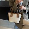Hand Carry Textured Bucket Bag Women's Autumn New Fashion Shoulder Bag Casual Shoulder Women's Bag