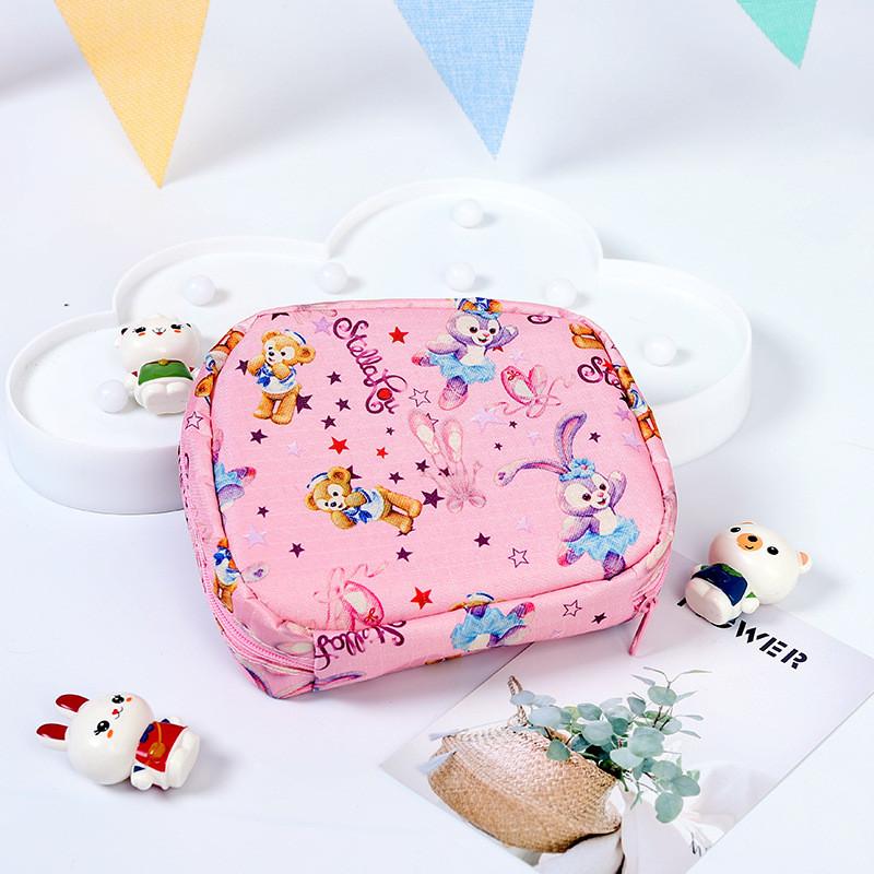 Waterproof Mouse Sanitary Pad Storage Bag For Travel Girls