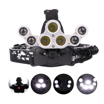 High Power LED7 Lamp Beads USB Charging Deformable + XPE Headlamp Outdoor Lamp