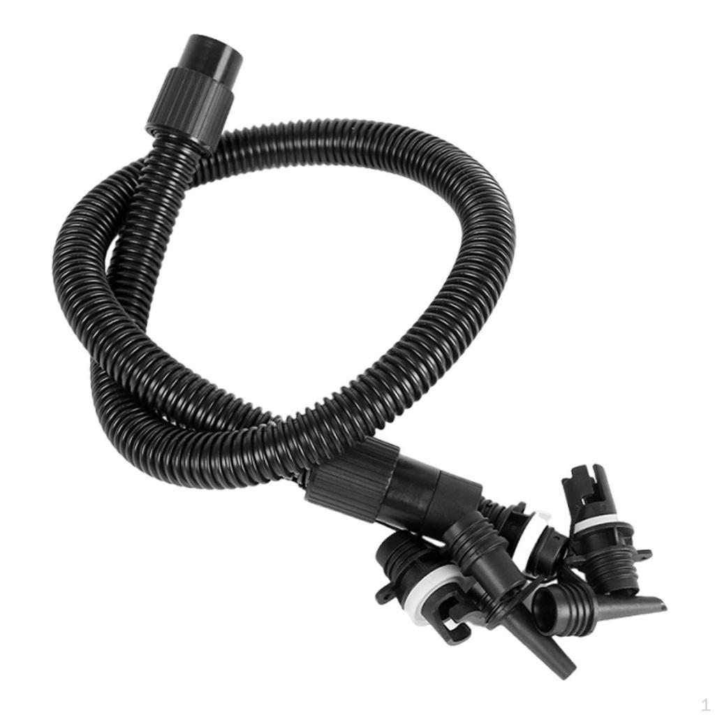 Adapter und Luftschlauch-Set für Schlauchboote, Elektrische Pumpe, Aufblaszubehör,