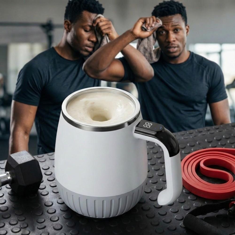 Smart Automatic Stirring Cup 316 Stainless Steel Magnetic Mixer Coffee Mug  Household Use