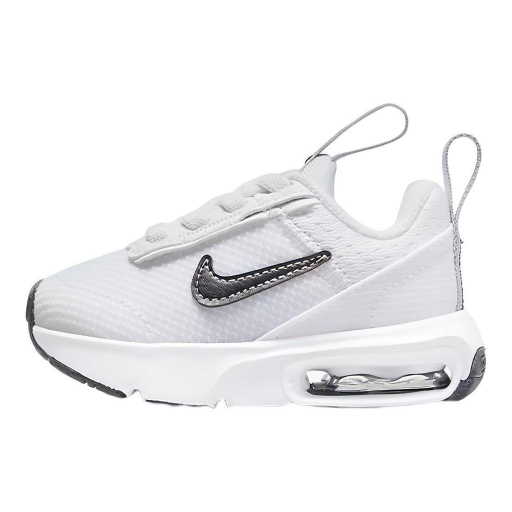 Nike Air Max INTRLK Lite Comfortable Versatile Shock Absorption Durable Support Low-Top Walking Shoes Baby Shoes White Black DH9410-101