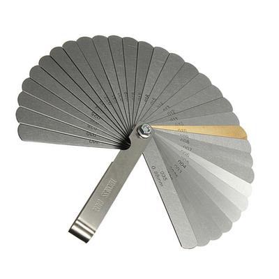 Auto-accessoires 32 Voelerdikte-opening Metrisch Vulmaat Bougie-opening Metrisch/SAE Meetinstrument
