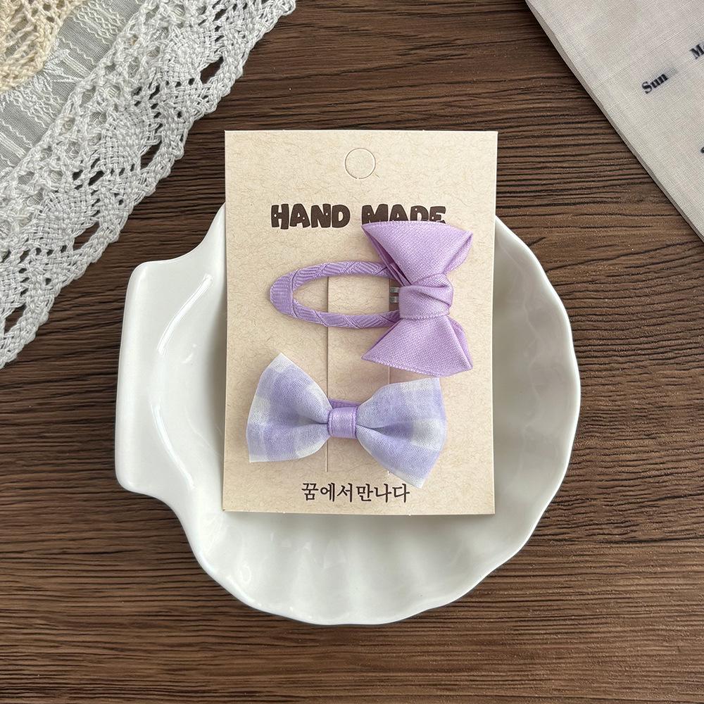 Korean Floral Children's Bow Hair Clips: Versatile Baby Hair Accessories