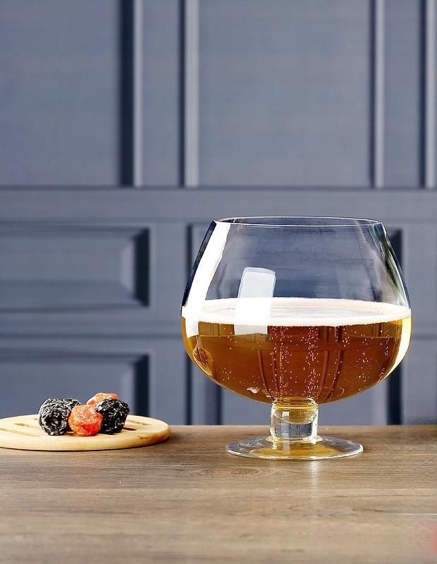 Super Large Hand Blown Goblet Glass Multi Capacity Wine Beer Brandy Juice Cup Oversized Party Bar Beverage Mug For Home Gathering