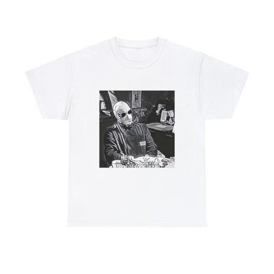 The Invisible Man Graphic Print Short Sleeve Crew Unisex Heavy Cotton Tee Shirt
