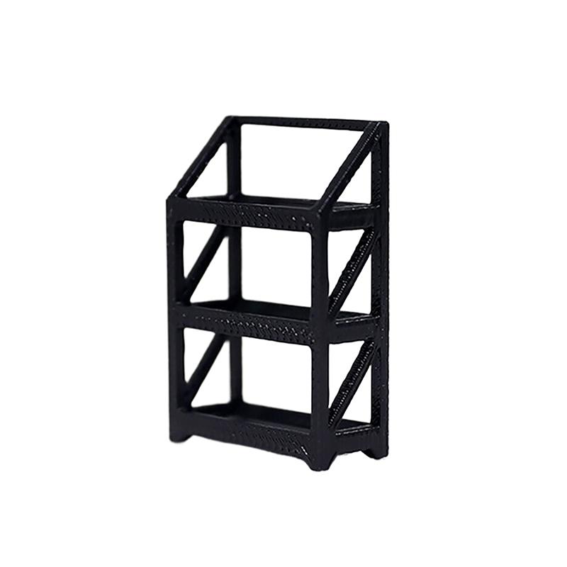 1/64 Scale Model Garage Tire Rack Dioramas Diecast Alloy Car Scene Layout Accessories Miniature Collection