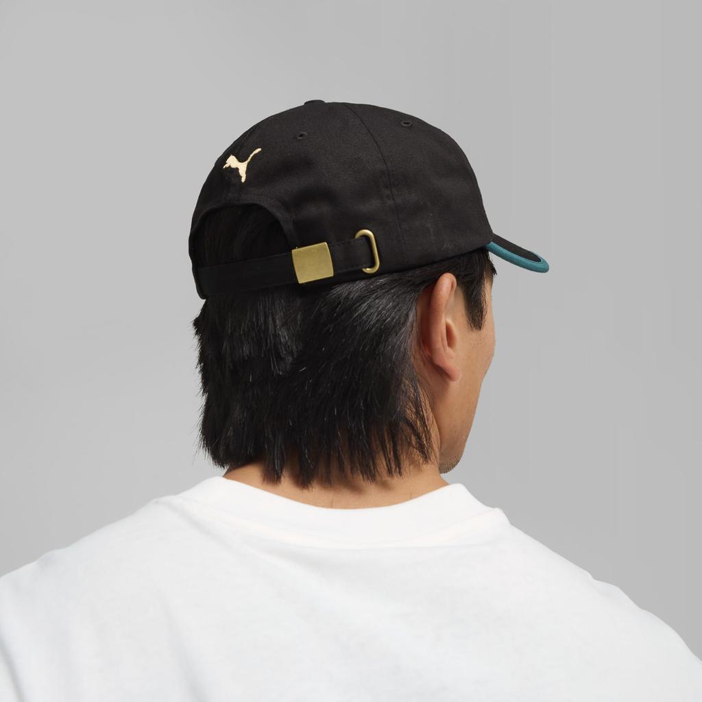 PUMA Retro Club Sun Black PLAY.PARIS. Hat, 025512, Fall/Winter 2024, (01)