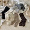 New Vintage Winter Socks Thickened Breathable Floor Socks Warm Soft Stacked Sock for Women
