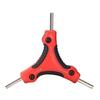Compact Y Shaped Hex Key Tool High Strength Carbon Steel Ergonomic Grip For DIY Projects And Outdoor Riders