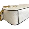 Guess Compact Leather NOELLE Crossbody Camera Body Bag White Leather Women Used