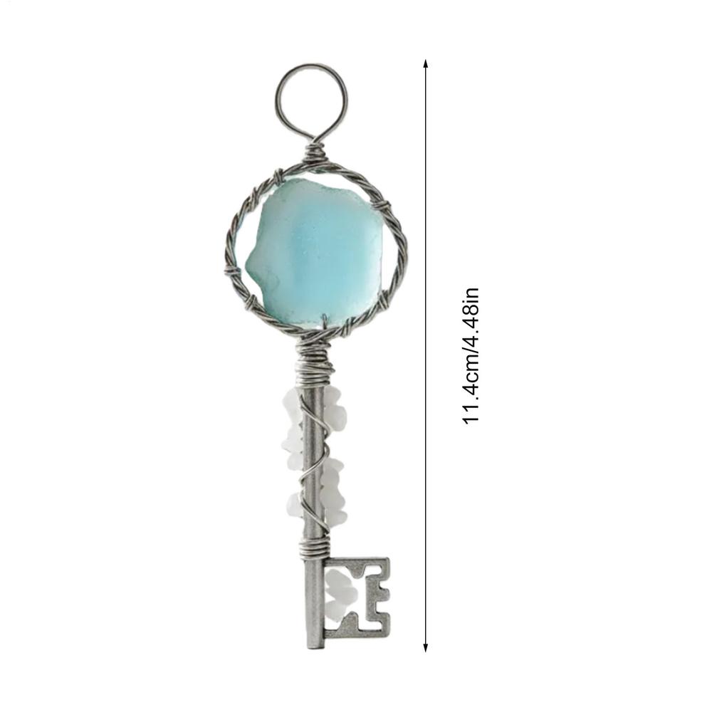 

Sea Glass Ornaments 2d Acrylic Key Shape Handmade Coastal Keepsake Sea Glass Decor For Christmas Tree Holiday Home Party Best червоний