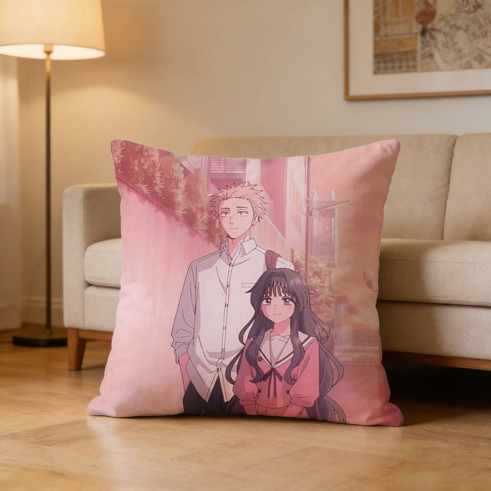 The Fragrant Flower Blooms with Dignity Pillow Case Cushion Cover Throw Pillow Case For Car Sofa