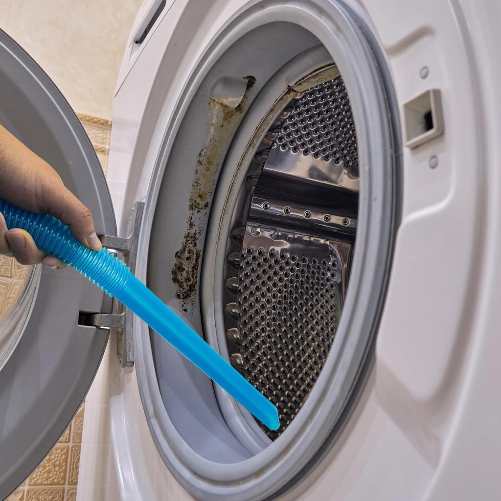 Abluftschlauch für Trockenmaschine, flexibler Schlauch mit elastischem Anschluss, Tiefenreinigungskohle für Reinigung von Staubsaugerschläuchen, Zubehör