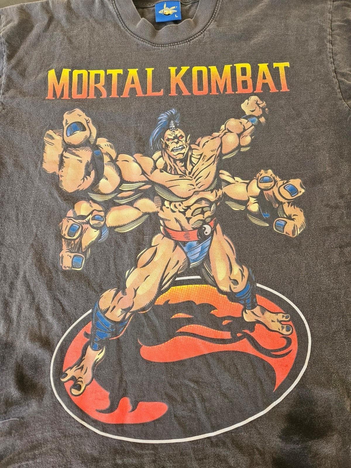 Mortal Kombat Shirt Mortal Kombat Retro Style Cotton Tshirt Unisex S-5XL WA1509 Unisex T-Shirt M